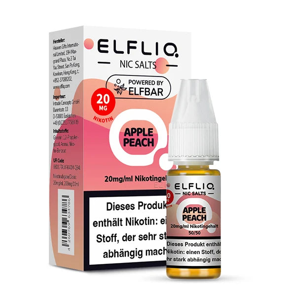 ELFLIQ 10ml - 20mg - Apple Peach