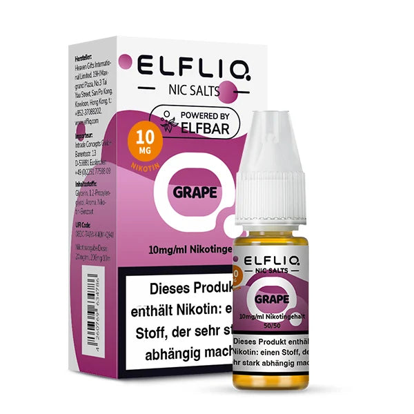 ELFLIQ 10ml - 10mg - Grape