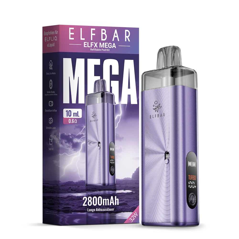 ELFBAR ELFX MEGA 2800mAh Akkuträger - PURPLE