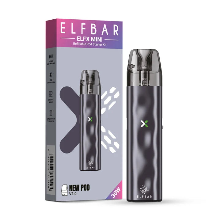 ELFBAR ELFX Mini Kit 1.000 mAh Akkuträger - GREY