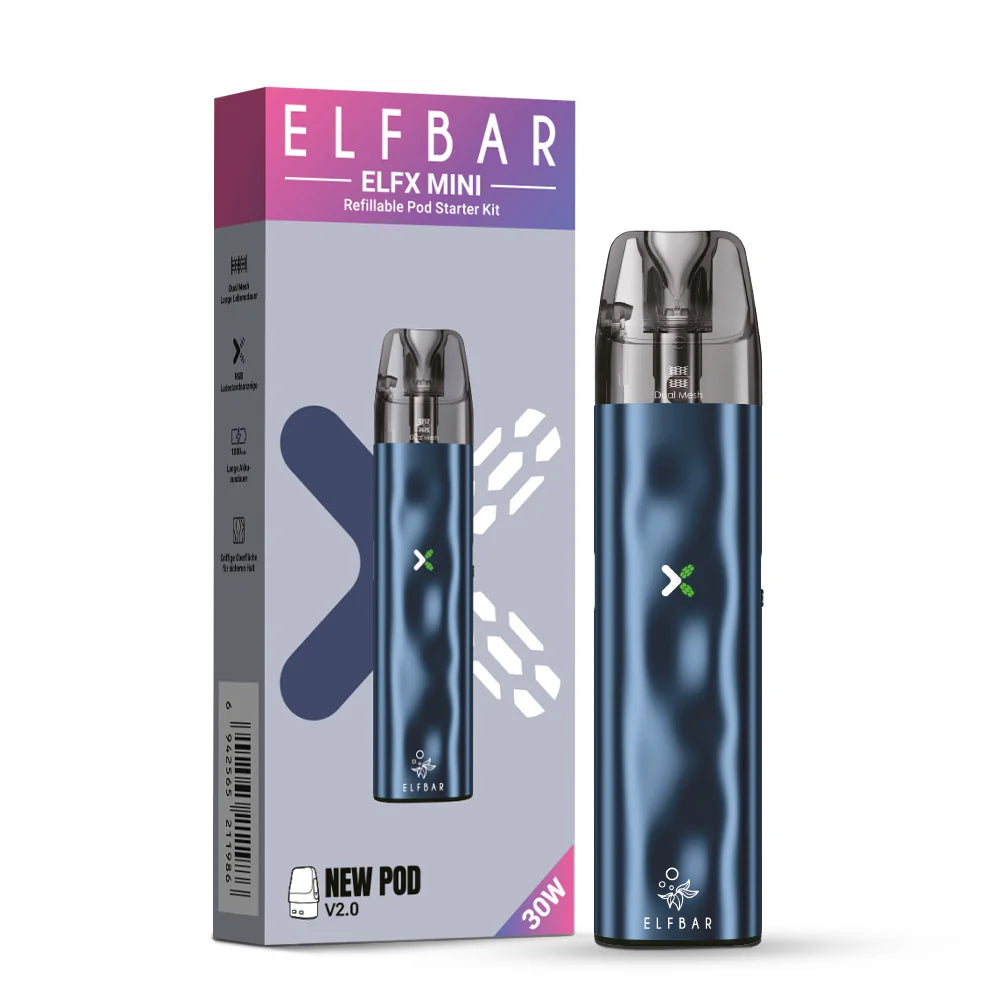 ELFBAR ELFX Mini Kit 1.000 mAh Akkuträger - OCEAN