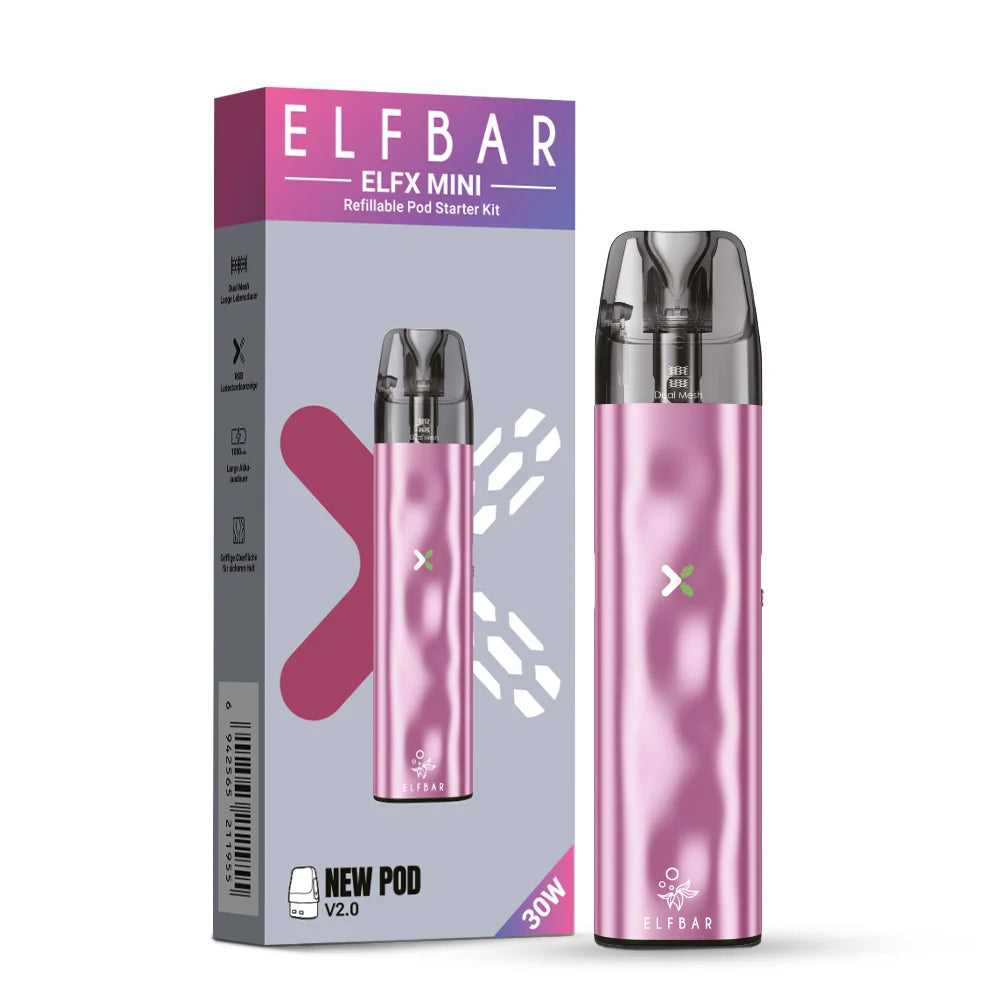 ELFBAR ELFX Mini Kit 1.000 mAh Akkuträger - PINK