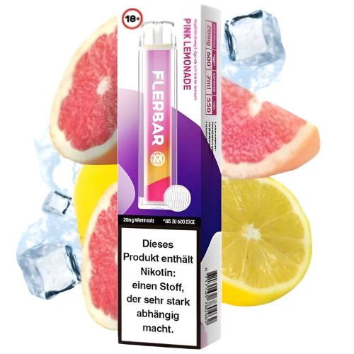 Flerbar M - Pink Lemonade - 10 Stk.