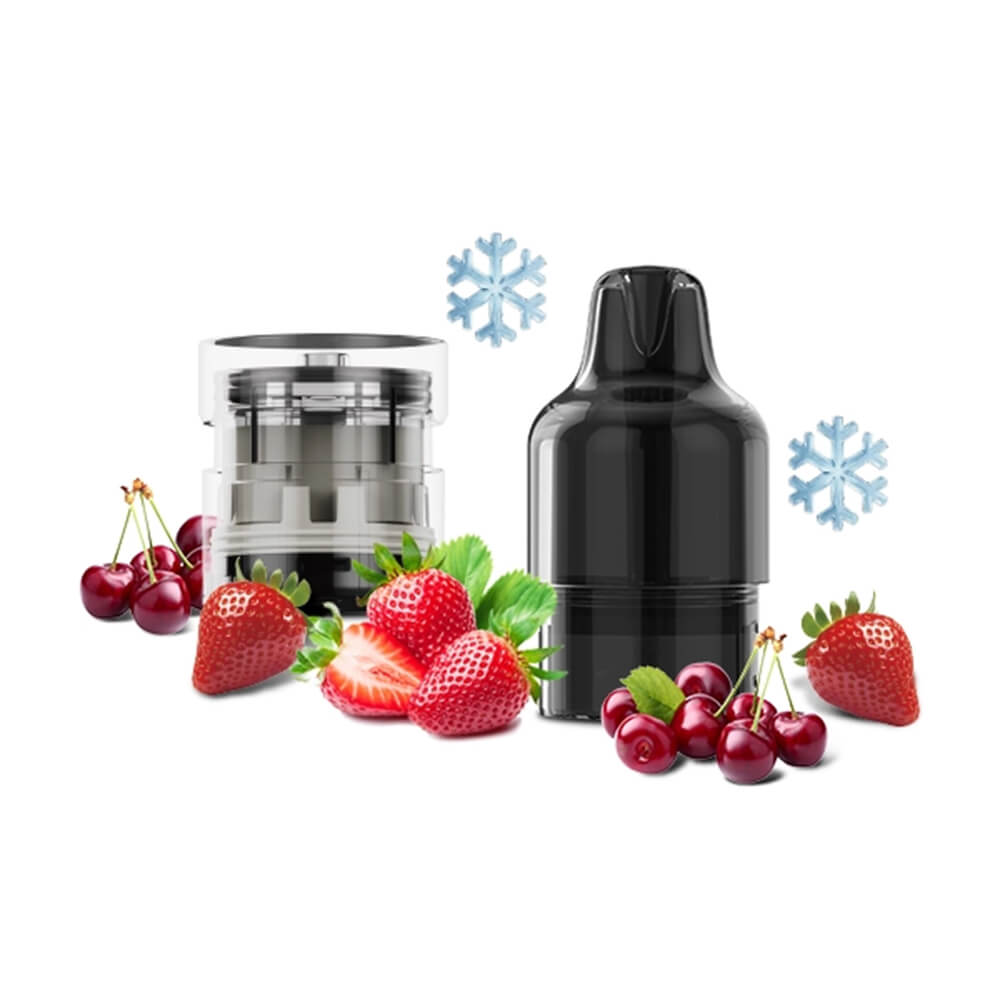 Megabar GT15000 Prefilled Pods Strawberry Raspberry Cherry Ice