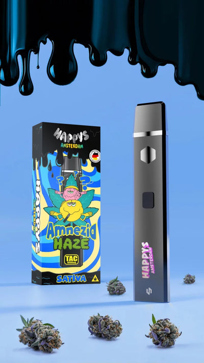Happys Amsterdam TAC Vape – Amnezia Haze