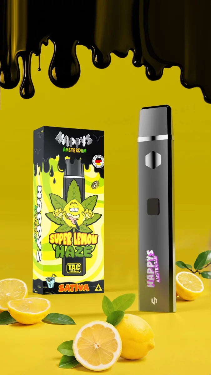 Happys Amsterdam TAC Vape – Super Lemon Haze