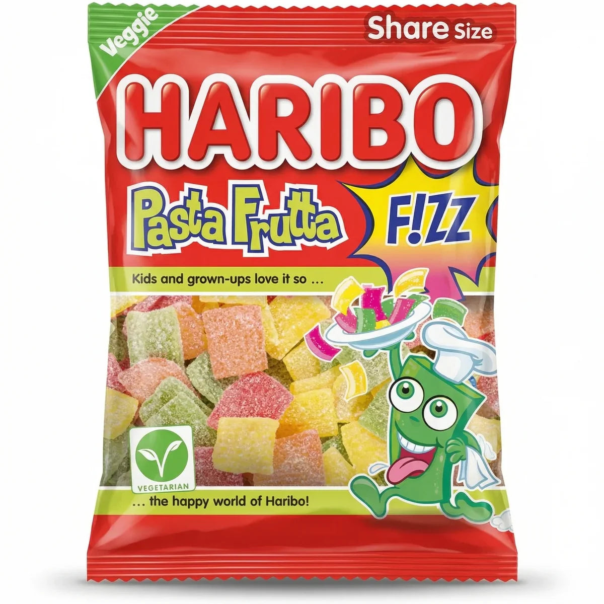 Haribo 70g bag - Pasta Frutta Fizz
