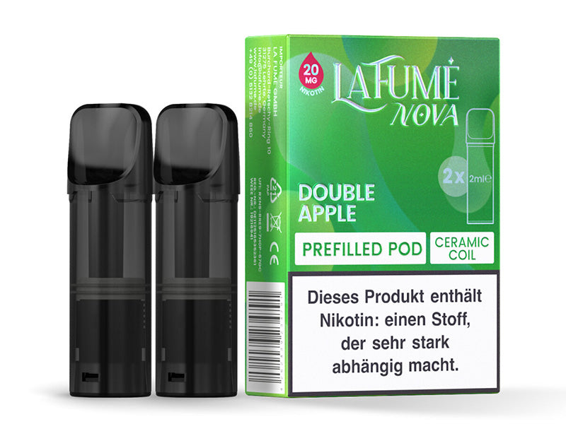 Lafumé NOVA POD - Double Apple (Doppelapfel) 2er-Set 20mg