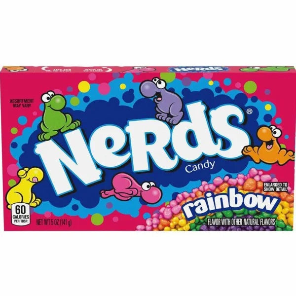 Nerds Fruits Rainbow 141g - 12er Pack