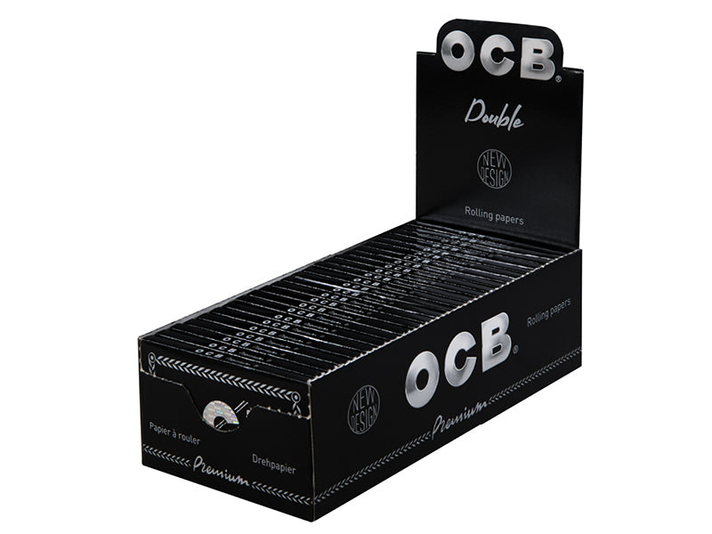 OCB Schwarze Premium kurz No 4 – 25 Heftchen à 100 Blatt