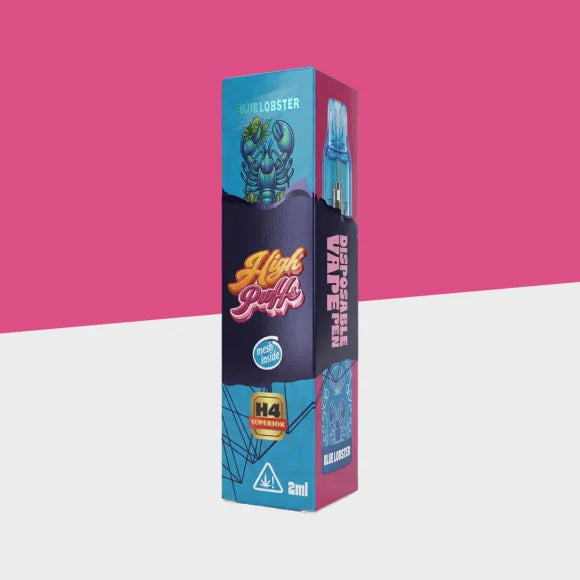 High Puffs H4 Superior Vape - 2 ml, Blue Lobster
