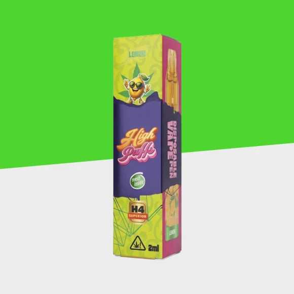 High Puffs H4 Superior Vape - 2 ml, Lemon