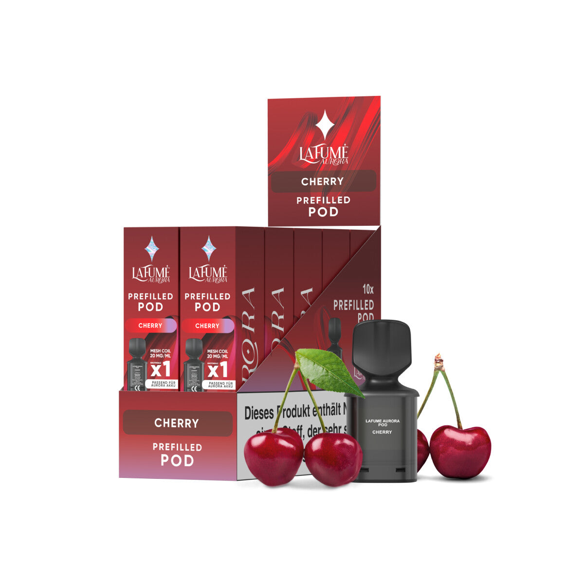 Aurora Pod - Cherry (10 Stück)