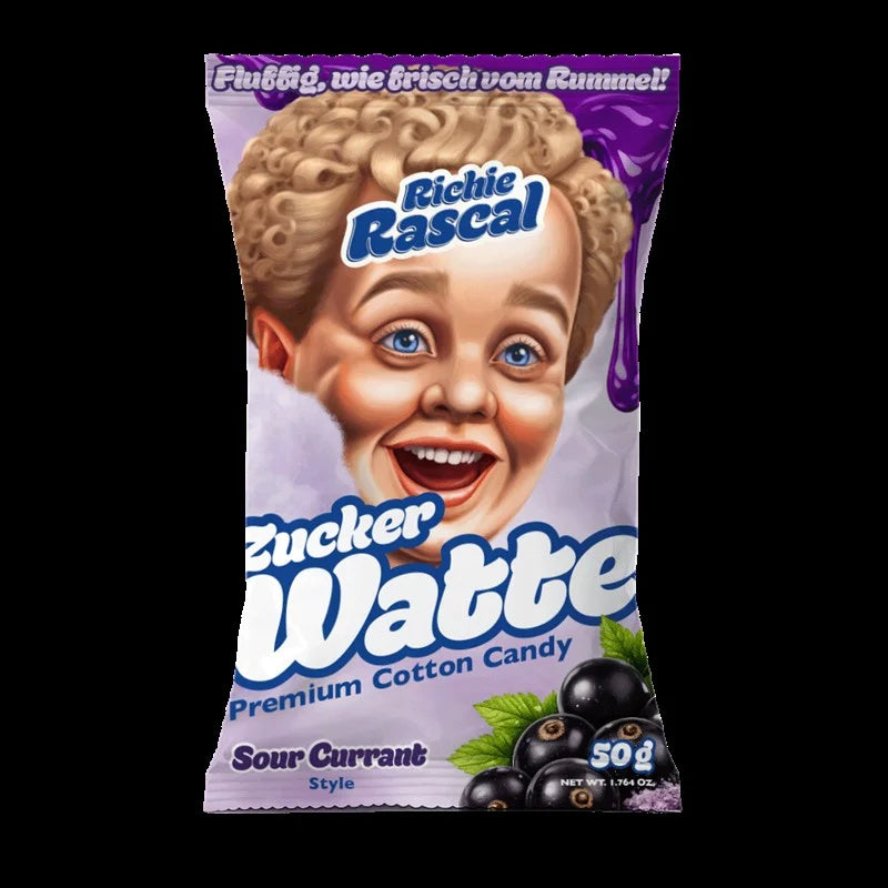 Richie Rascal Zuckerwatte Sour Currant 12x50g