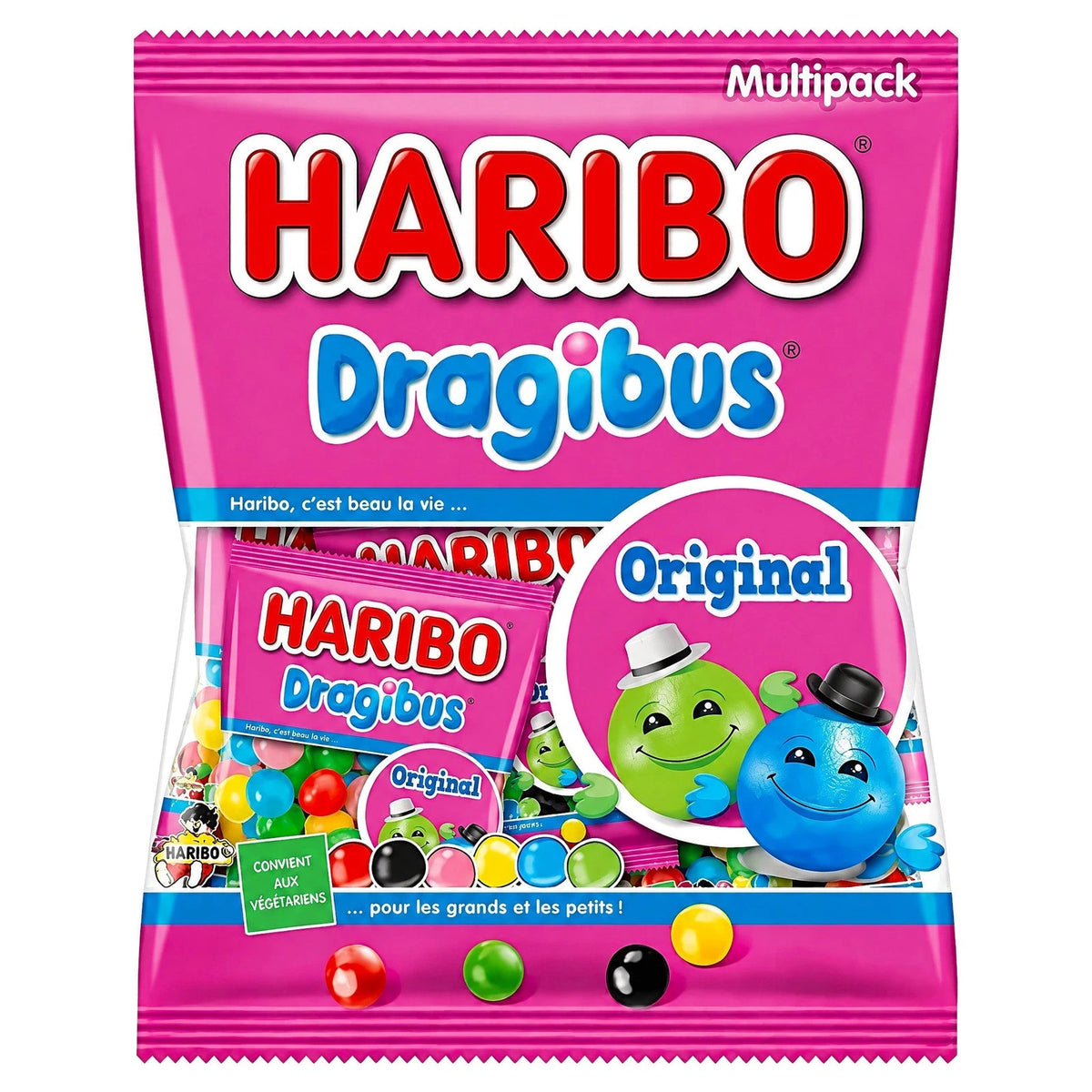 Haribo 80g bag - Dragibus