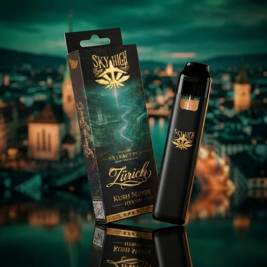 Sky High Vapes 1ml Vape Zürich Kush Mints (Hybrid)