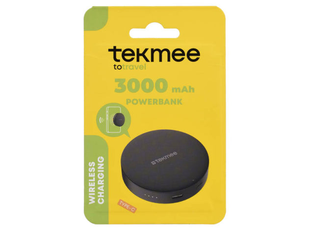 TEKMEE 3 000MAH WIRELES POWERBANK