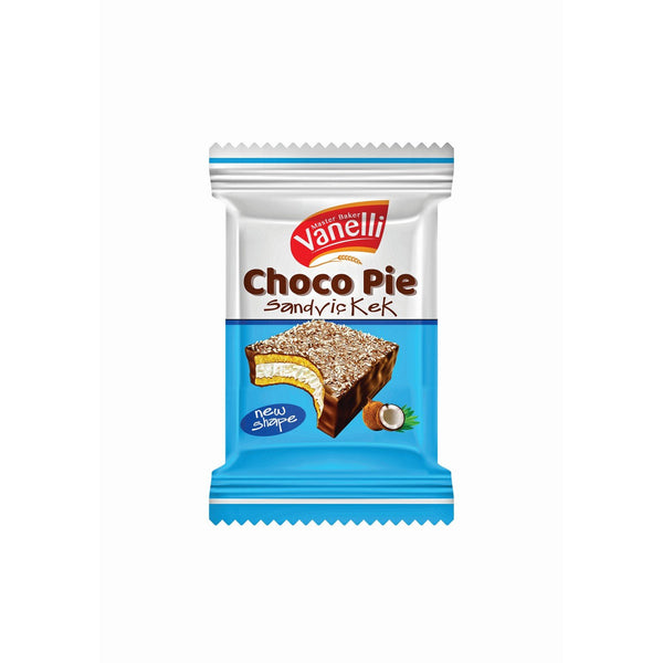 Vanelli Choco Pie Cocoa Coated Cake with Marsmellow and Coconut 24x35g