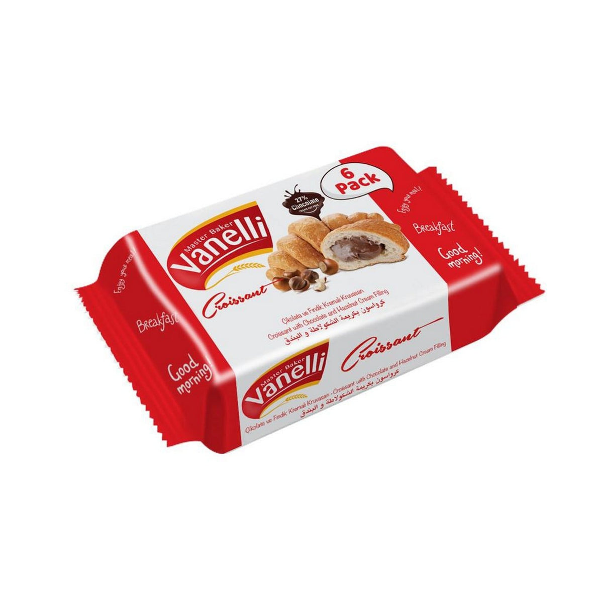 Vanelli Croissant CHOCOLATE 6x30g