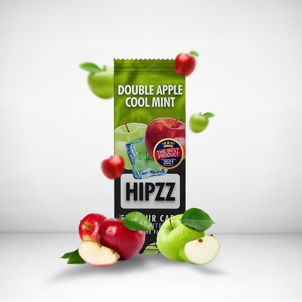 HIPZZ Aroma Card - Double Apple Cool Mint 20er Box