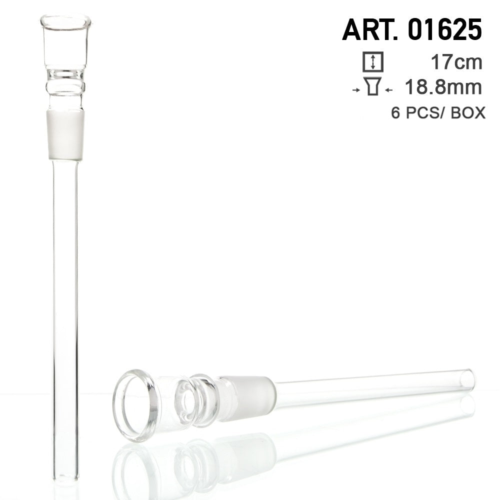 Amsterdam | Glass Chillum - SG:18.8mm - L:17cm