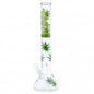 Blatt | Blatt Jhari Becher Glas Bong- Ø:50mm- H:45cm- Sockel:18.8mm