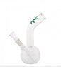 Blatt | Kleines Blatt Bouncer Saxo Glas Bong- H:16cm- Ø:24mm- SG:12mm