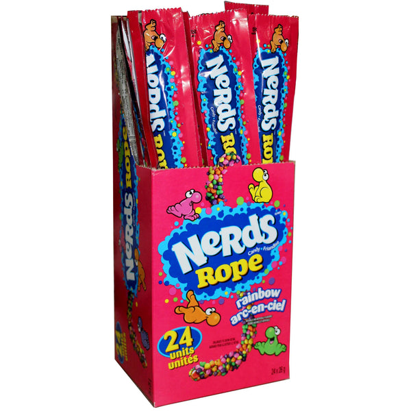 Nerds Rope Rainbow 24×26gr