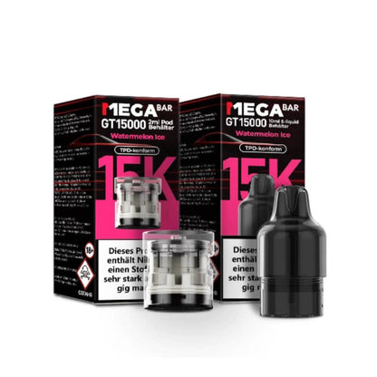 Megabar GT15000 Prefilled Pods Watermelon Ice - 5 Stück