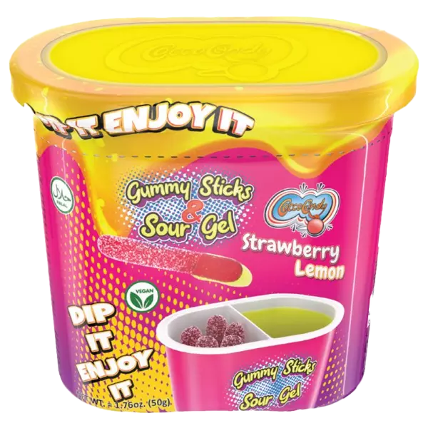 Gummy Sticks & Sour Gel 50g