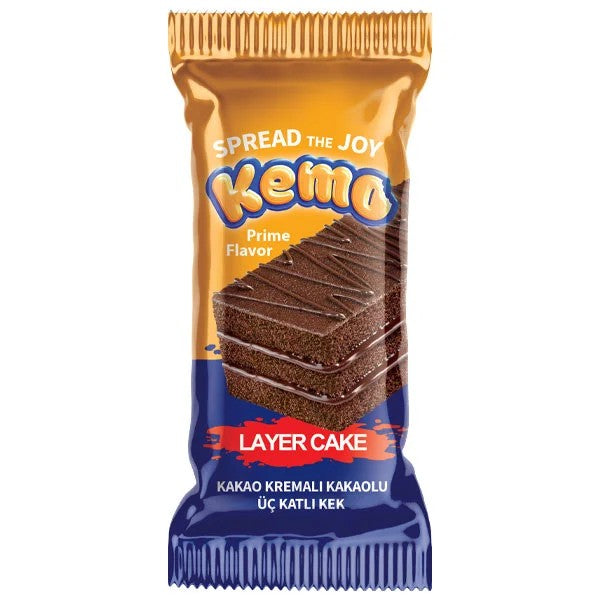 Kemo Layer Cake - Cocoa Creme 21x40g