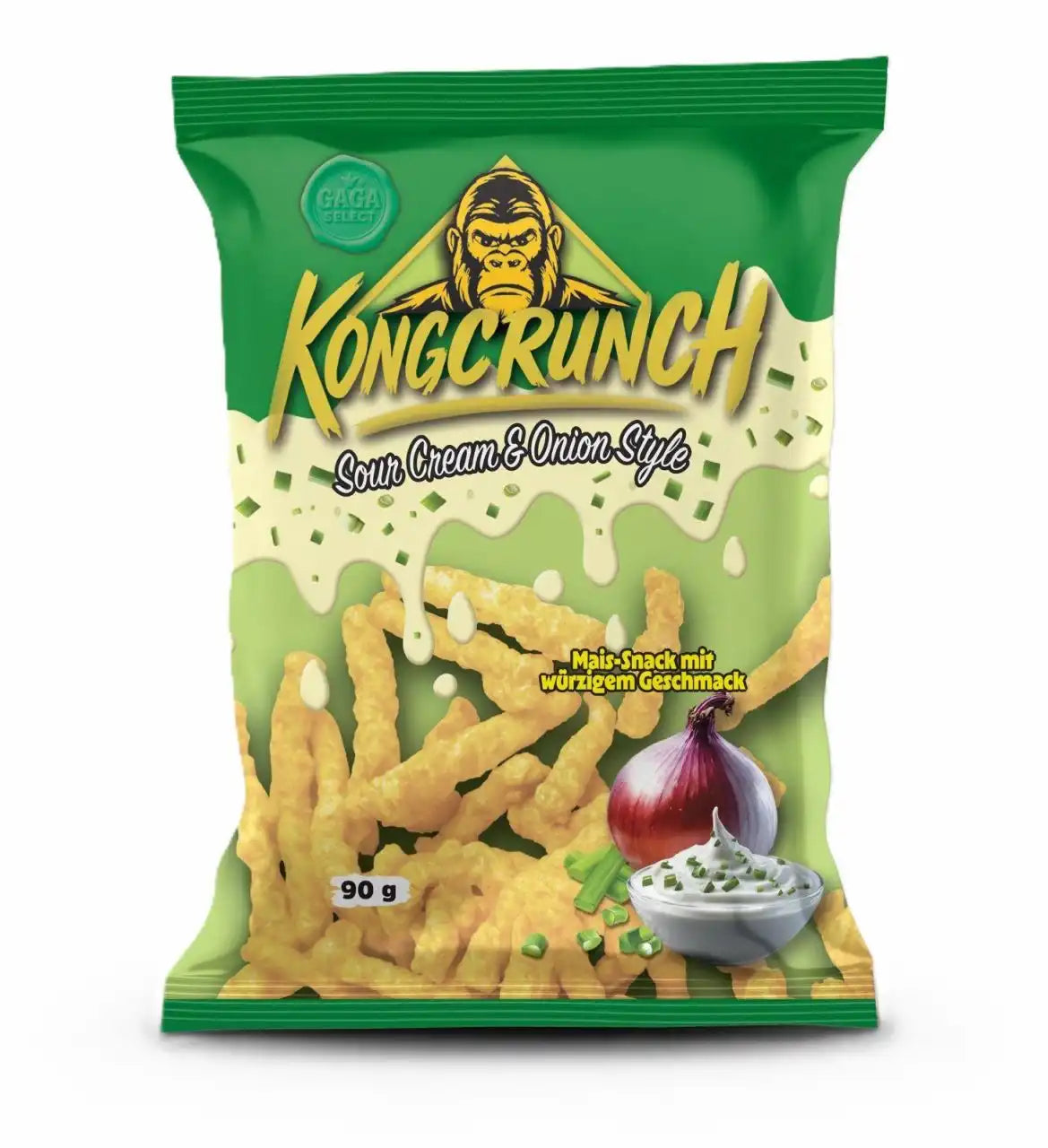 Kongcrunch - Sourcream&onion 90g
