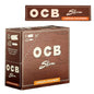 OCB Unbleached Virgin King Size Slim Papers (32 Booklets)