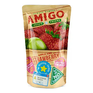 AMIGO Fruit Drink Strawberry 16x200ml