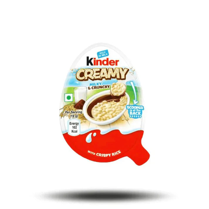 Kinder Creamy Milky & Creamy 19g - 24er Pack