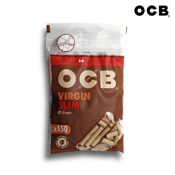 OCB Unbleached Slim Virgin Filter