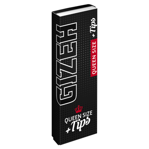 Gizeh Black Queen Size + Tips, 26 Hefte je 50 Blatt