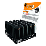 Bic MAXI | Feuerzeuge, 50er Display - Black
