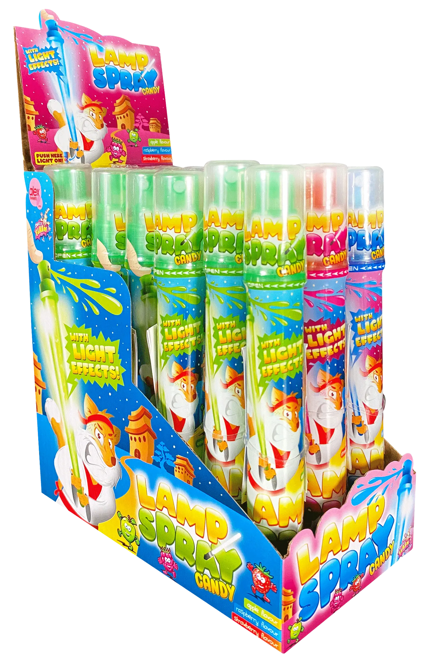 Lamp Candy Spray 1 Dspl. x 18 Stk. x 28ml