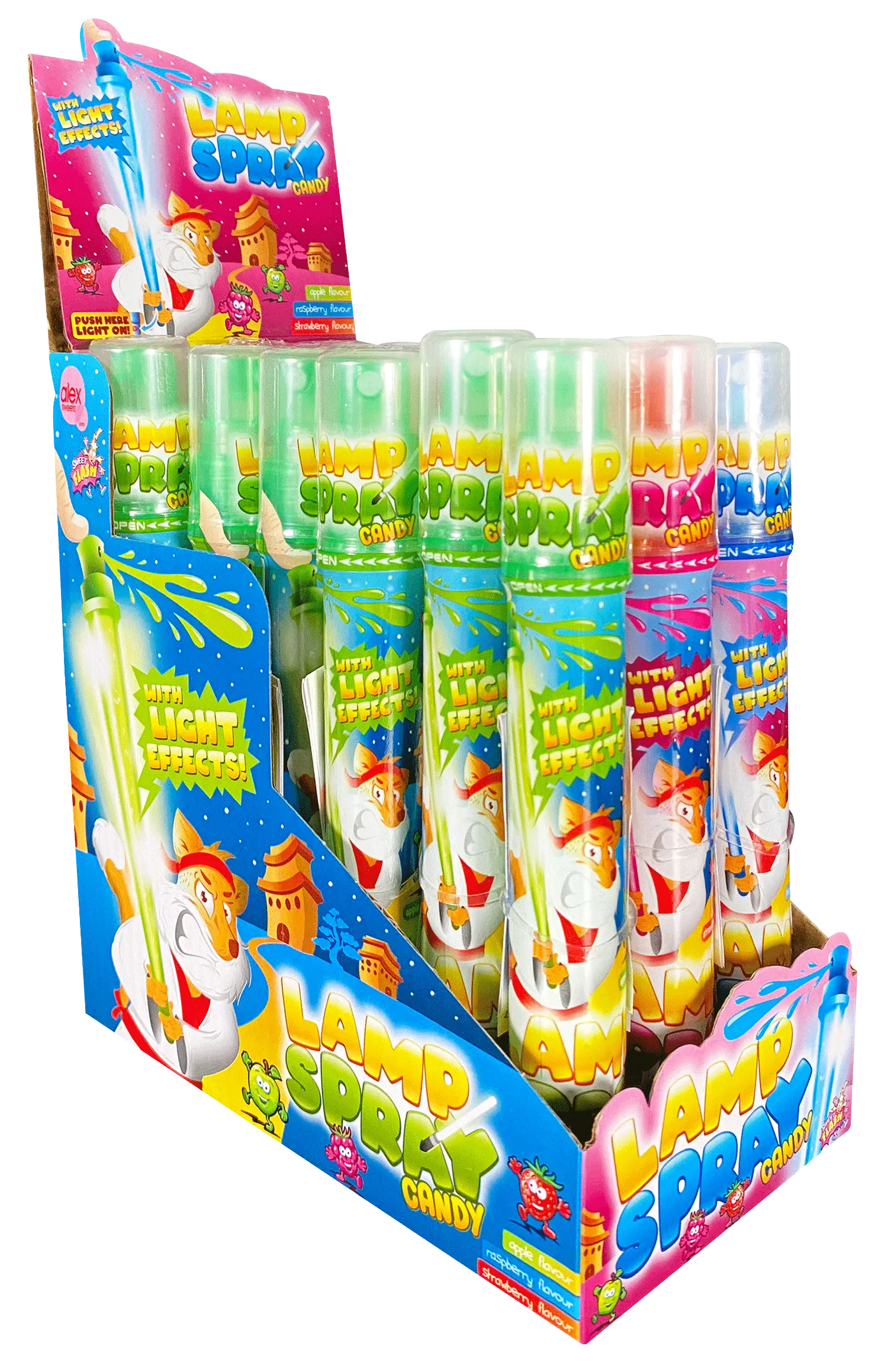 Lamp Candy Spray 1 Dspl. x 18 Stk. x 28ml