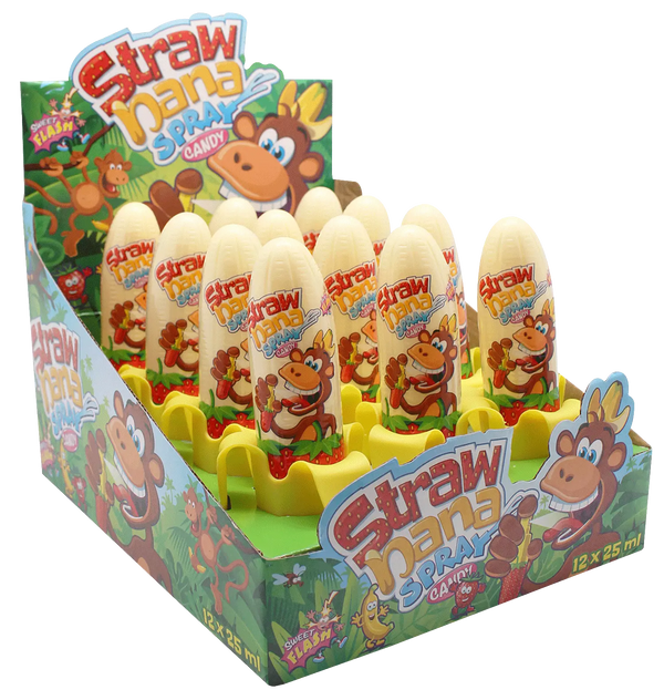 Strawbana Spray Candy 12x25ml