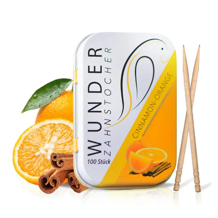 Wunder Zahnstocher Cinnamon Orange (100 Stück)