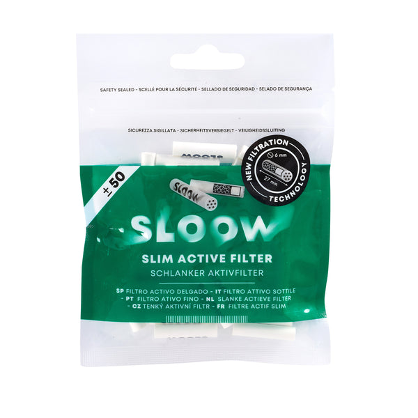 SLOOW Active Filter Tips 50x6MM