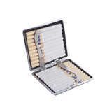 Plastic Zigaretten Case Striped