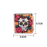 Totenköpfe & Blumen Zigaretten Case