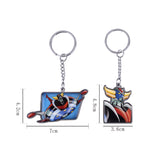 Goldorak Metal Keychain
