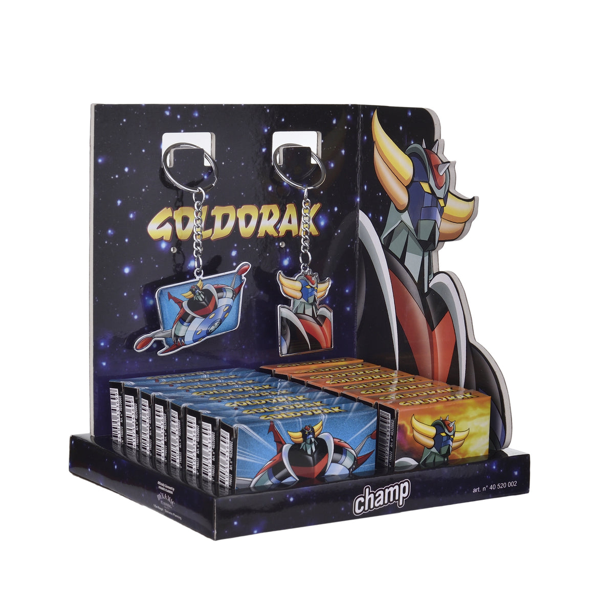 Goldorak Metal Keychain