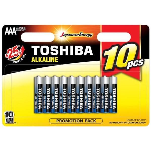 Toshiba Alkaline-Batterien AAA 1x10