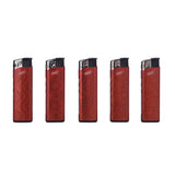 Refillable Electro Feuerzeuge 50er Display - Fix Flame Shiny Mix