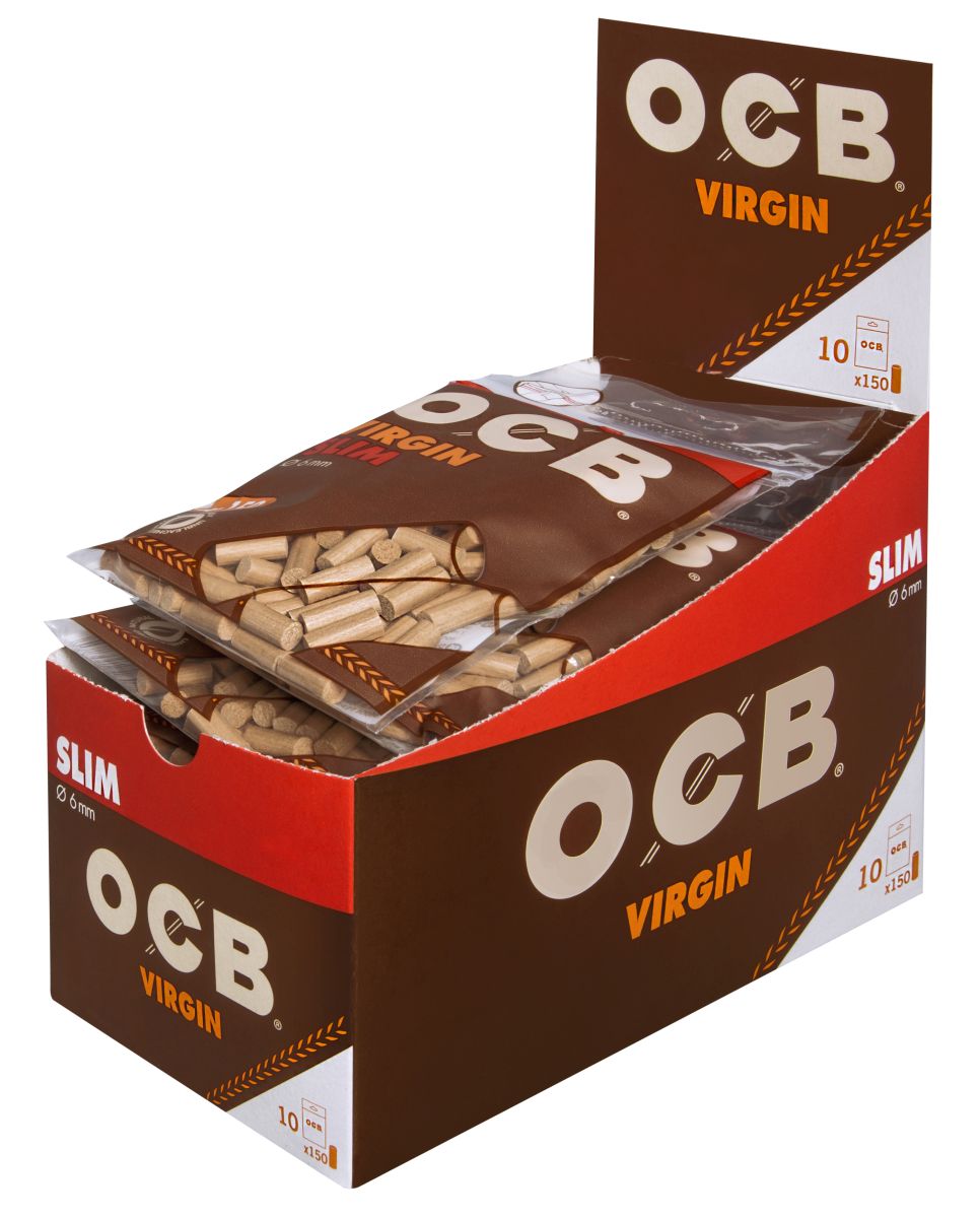 OCB Unbleached Slim Virgin Filter